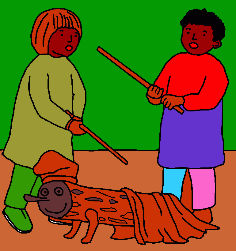 Tio para colorear