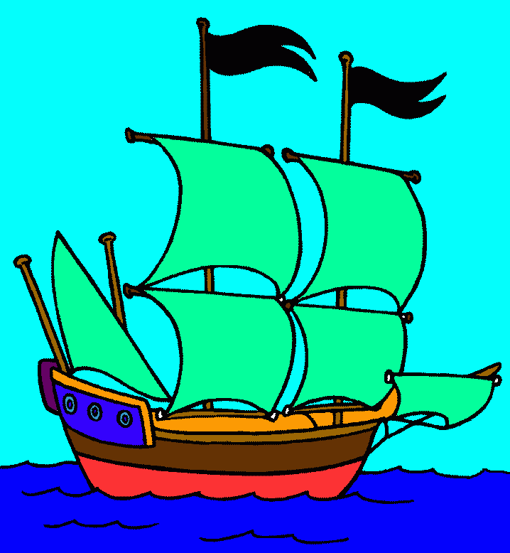 titanic para colorear