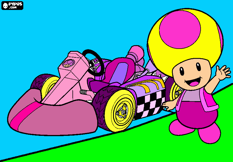 toali para colorear