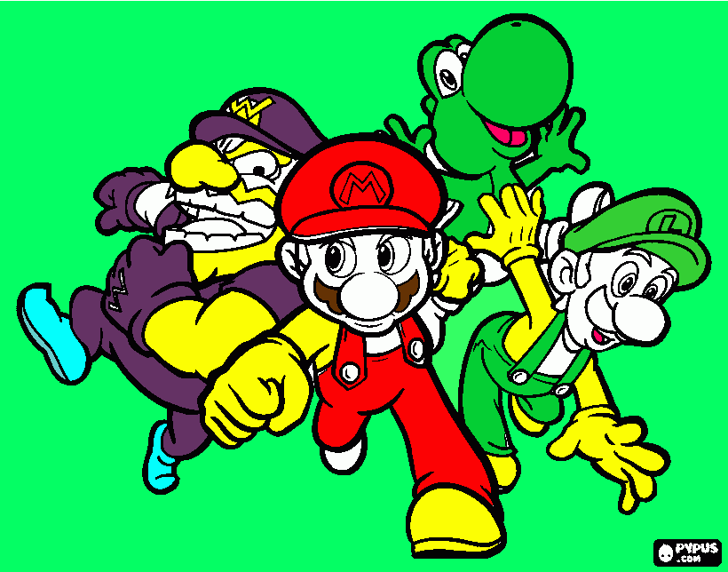 tod el equipo para colorear