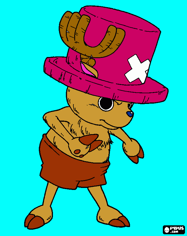 Tony Tony Chopper para colorear