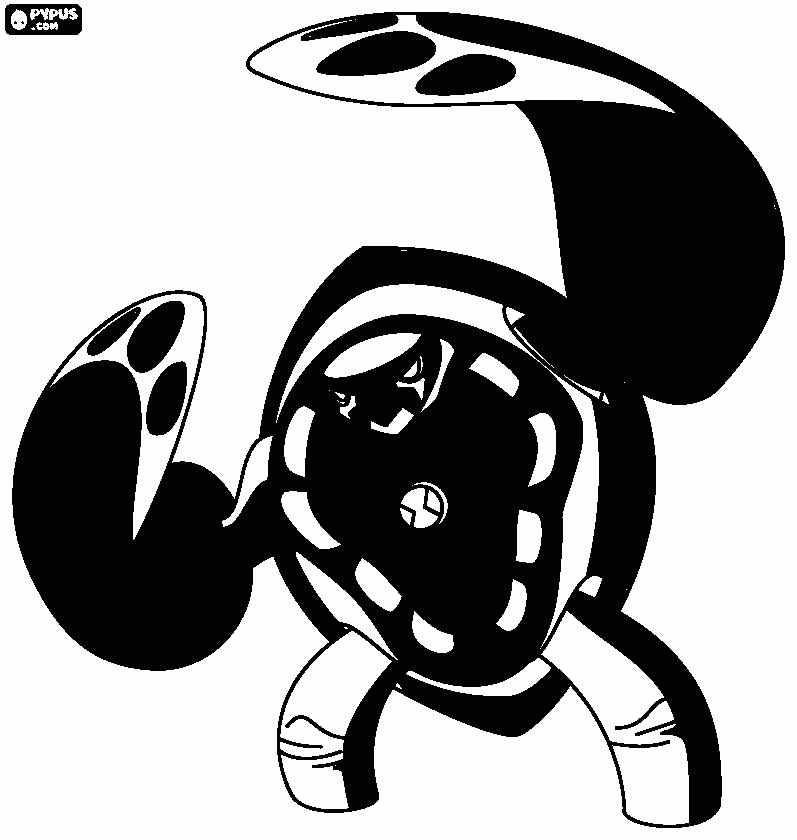torbellino para colorear