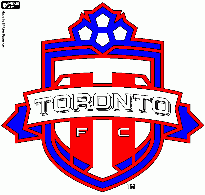 toronto para colorear