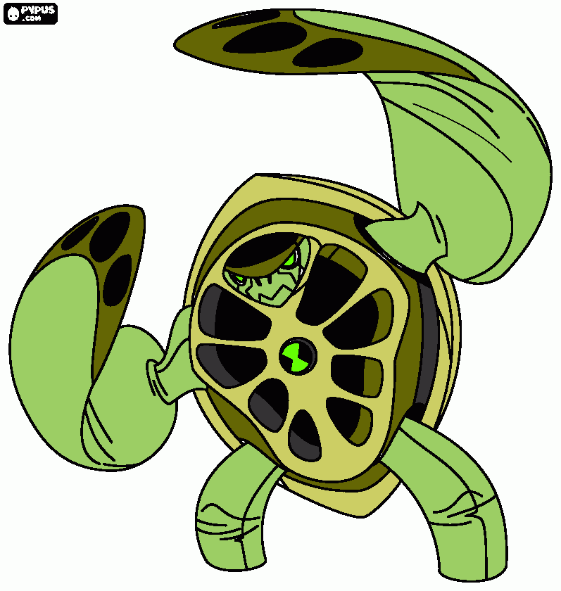 tortunado para colorear