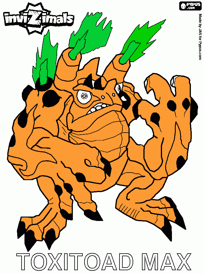 toxi para colorear