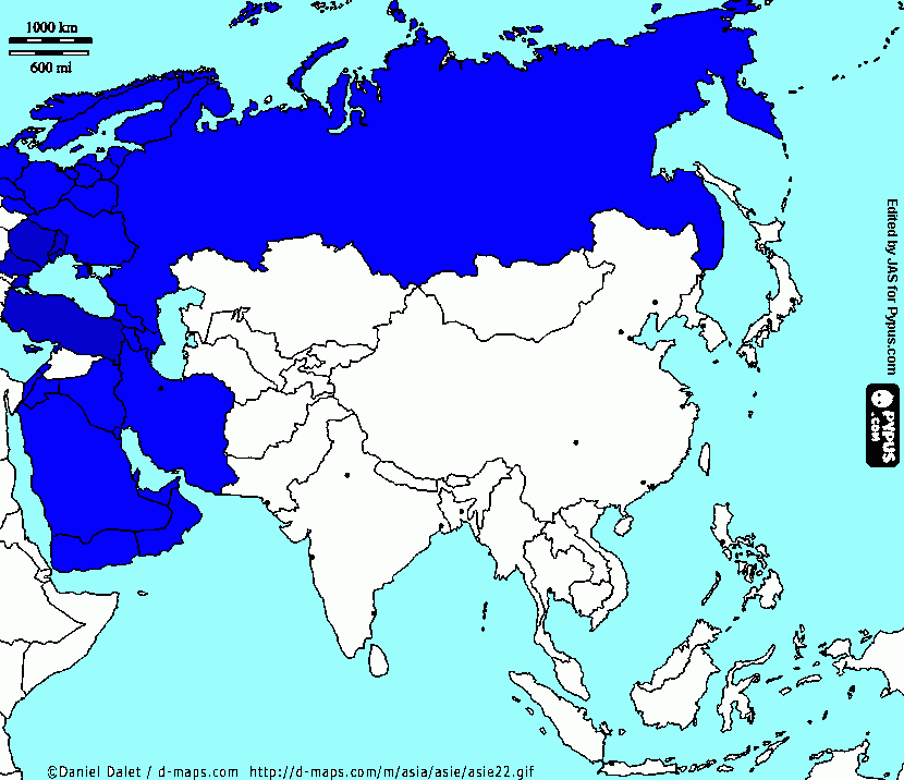 trabajo asia para colorear