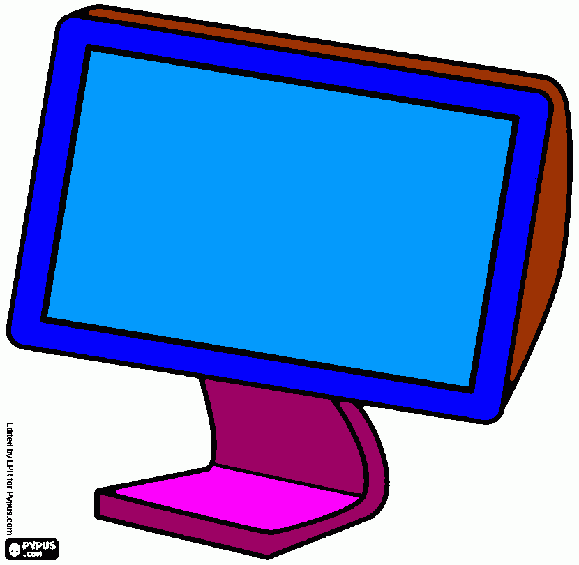 trabajo computación zianya para colorear