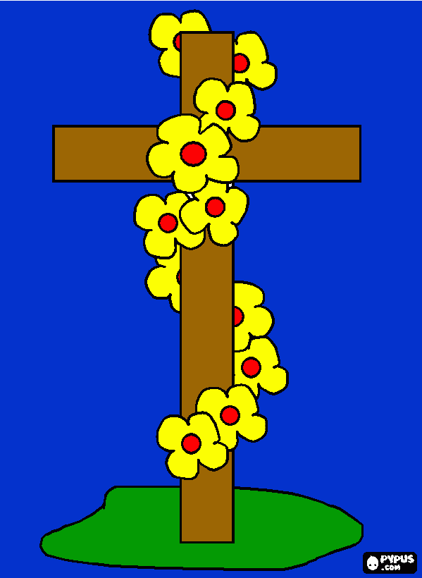 trabajo de religion para colorear