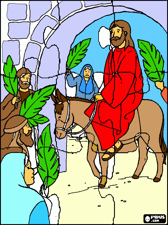 trabajo terminado para colorear