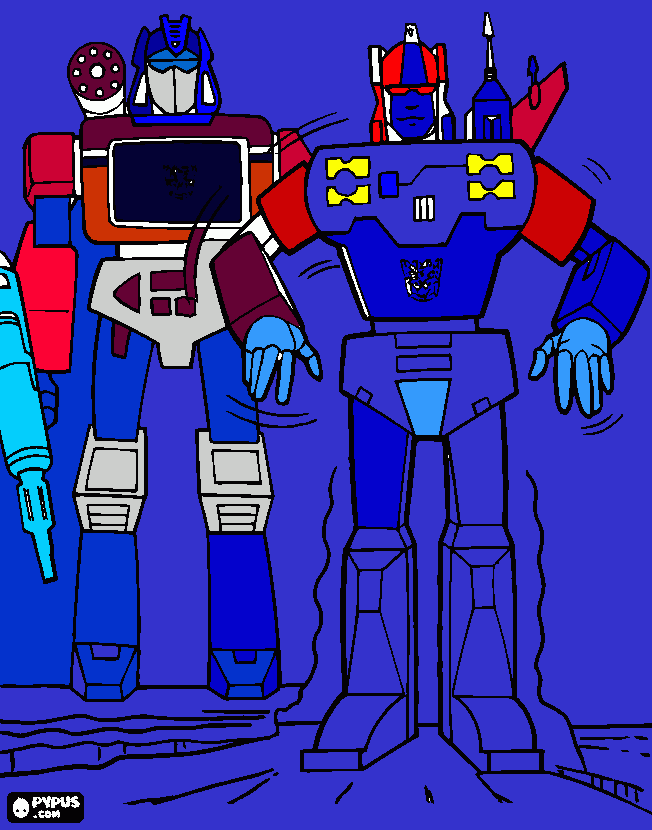 TRANFORM para colorear