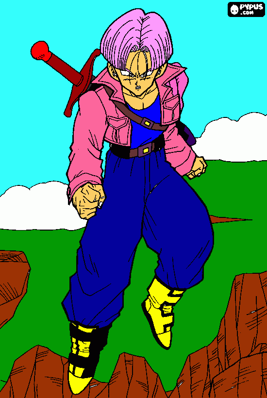 tronks  del   futuro para colorear