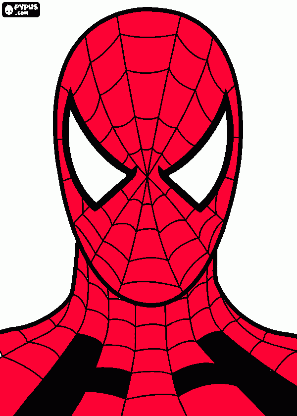 tuespider para colorear