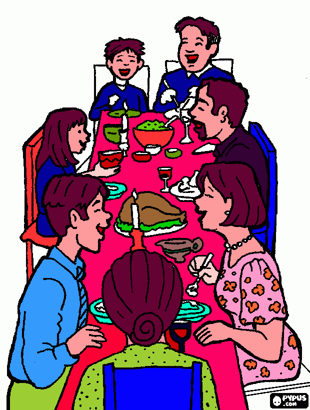 un compartir para colorear