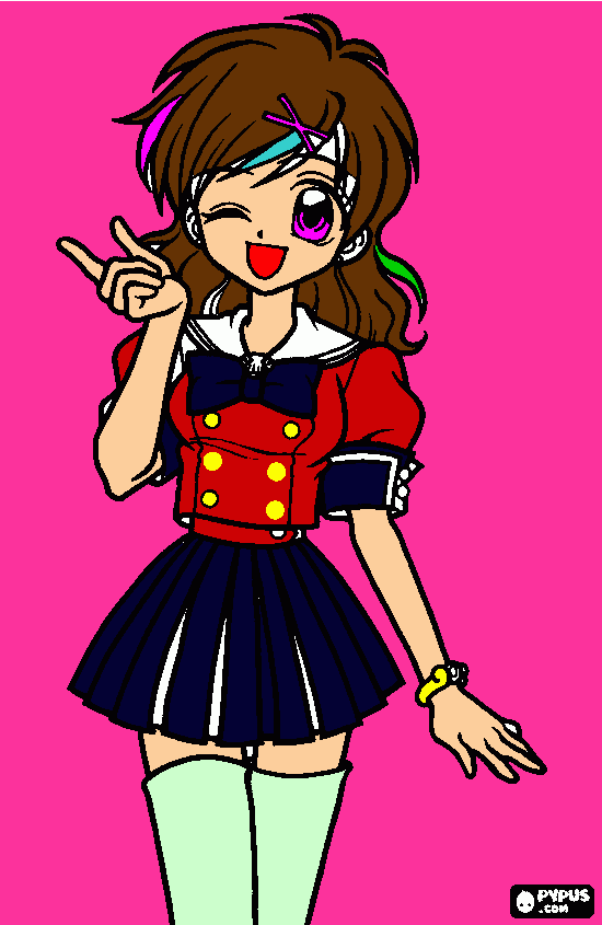 un dibujo para mi mejor amiga  para colorear