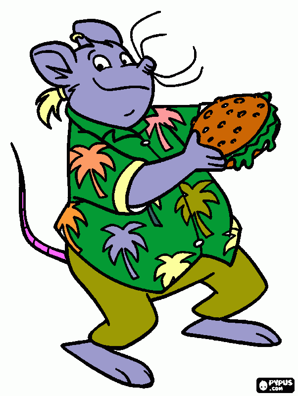 un regalo de kiko para colorear