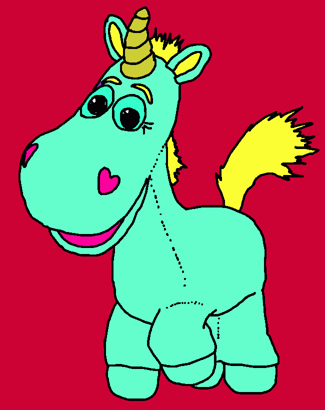UnicOrniO! para colorear