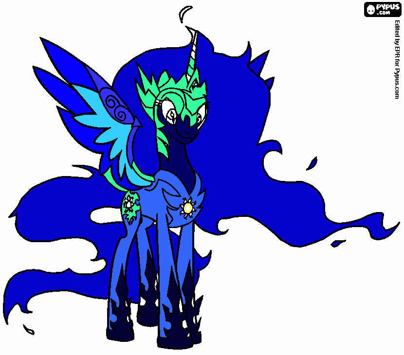  unicornio de la tierra  para colorear