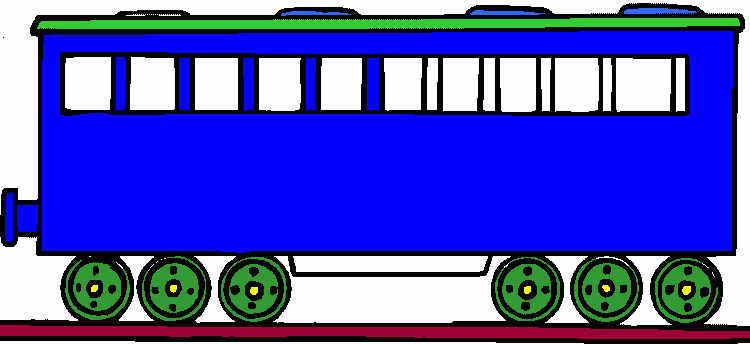 vagon tren para colorear
