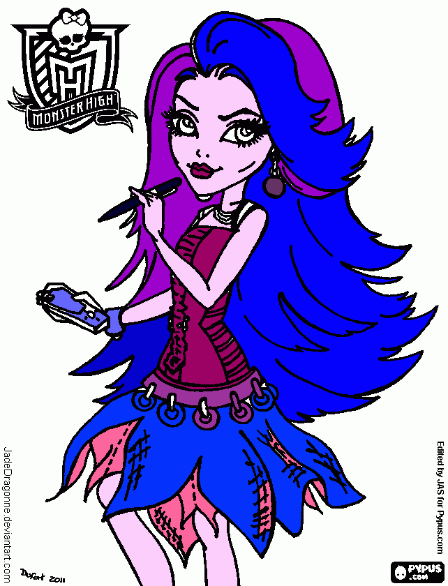 vampiresa para colorear