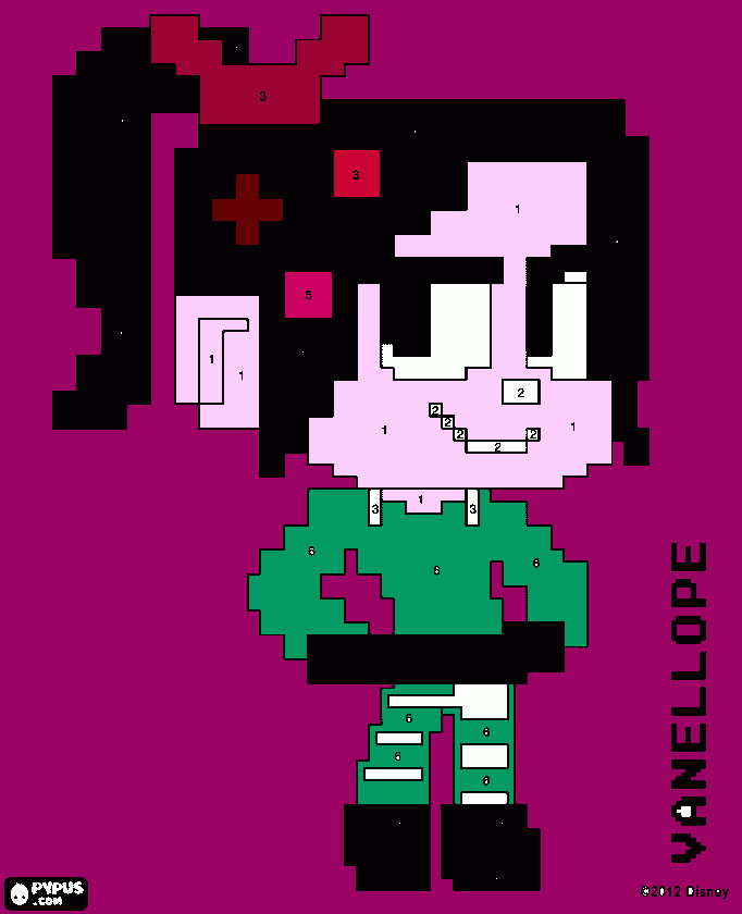 Vane para colorear
