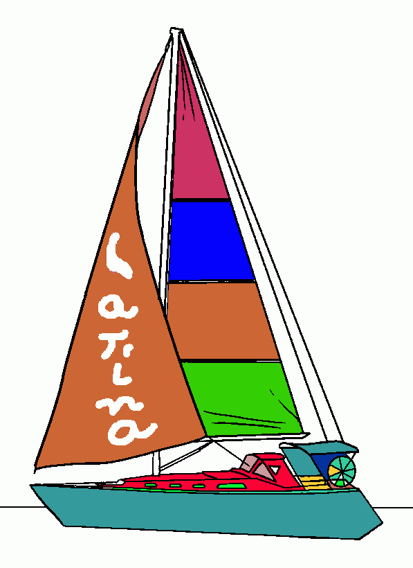 velero para colorear