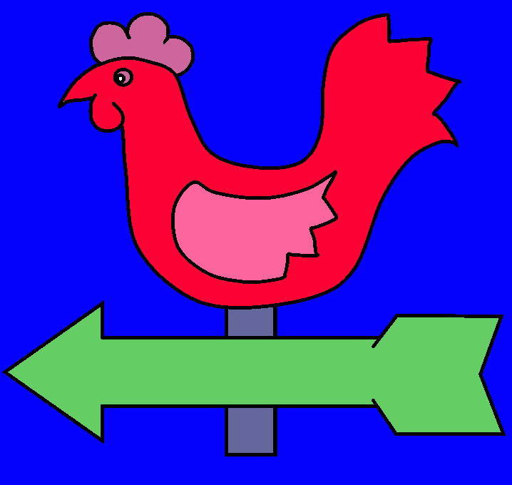 veleta para colorear