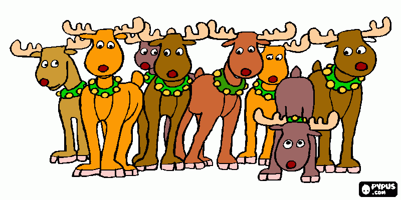 venaditos navideños para colorear