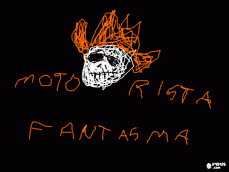 vengador fantasma para colorear