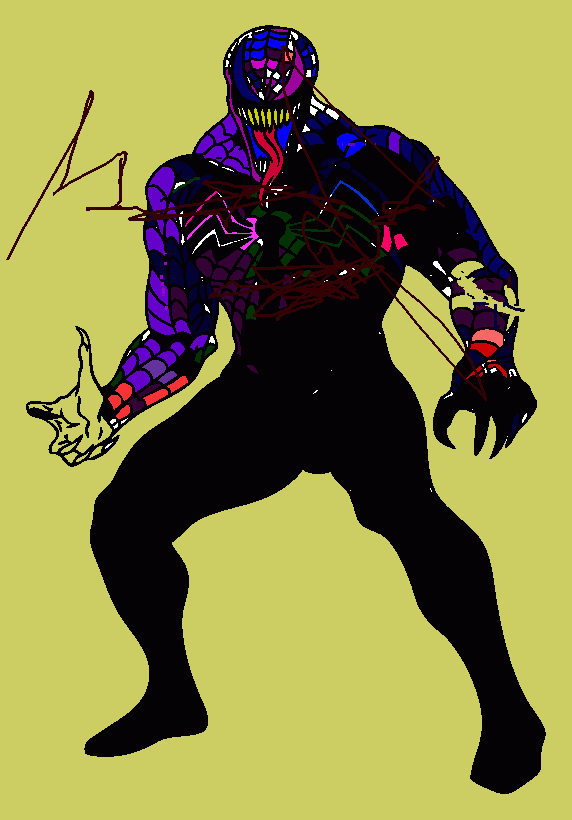 VENOM para colorear