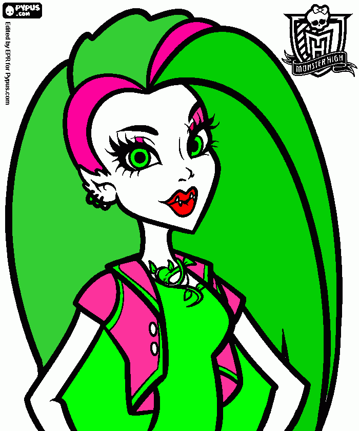 Venus (Monster High) para colorear