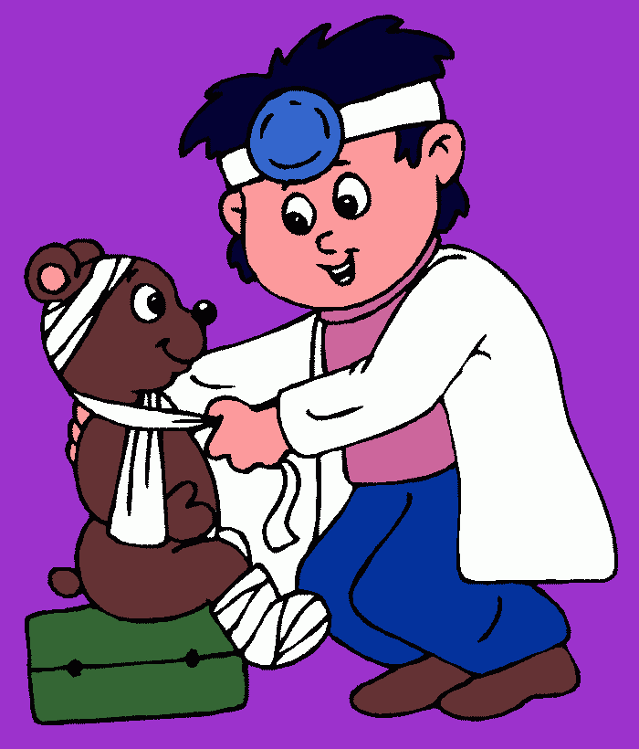 veterinario para colorear
