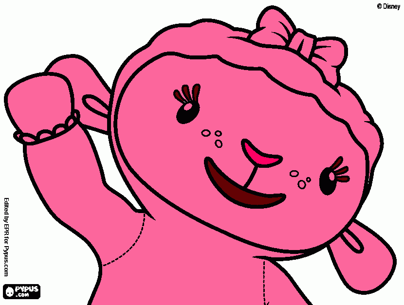 Victoria lanitas para colorear