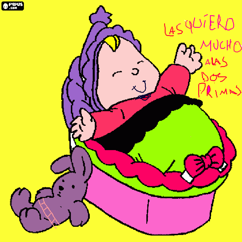 VIOLE HERMOSA para colorear