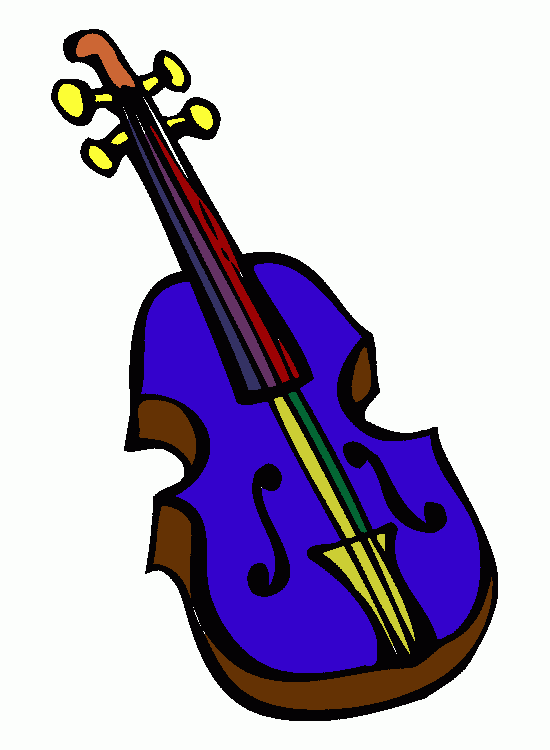 violin para colorear