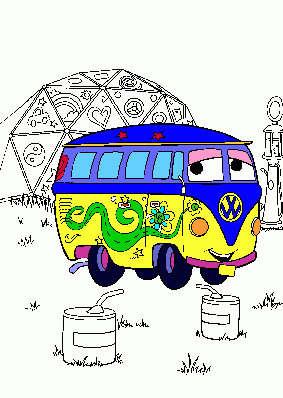 volkswagen para colorear