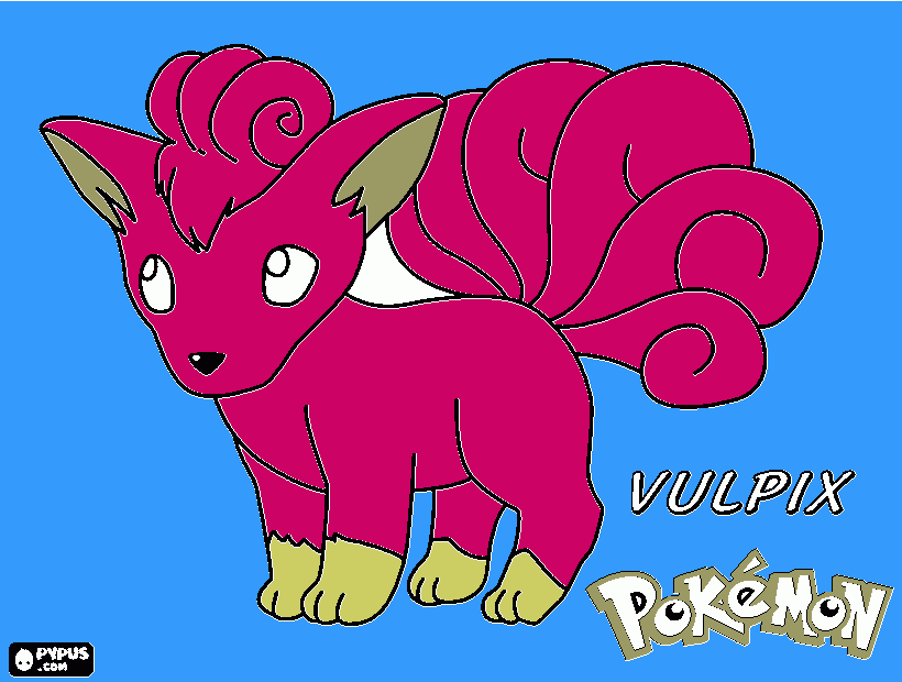 vulvix para colorear