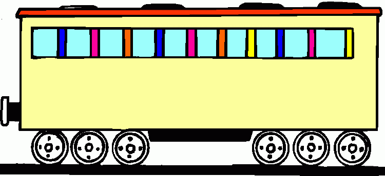 wagon para colorear