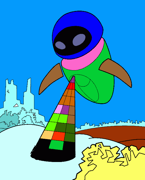 wally para colorear