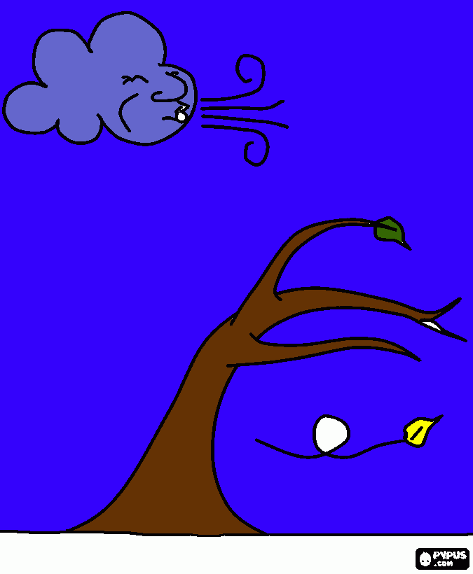 windy para colorear