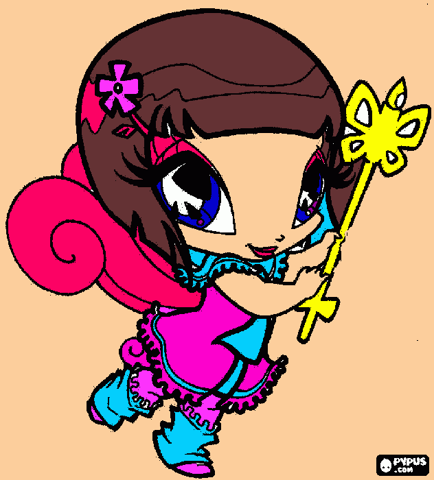 wins clams delfi para colorear