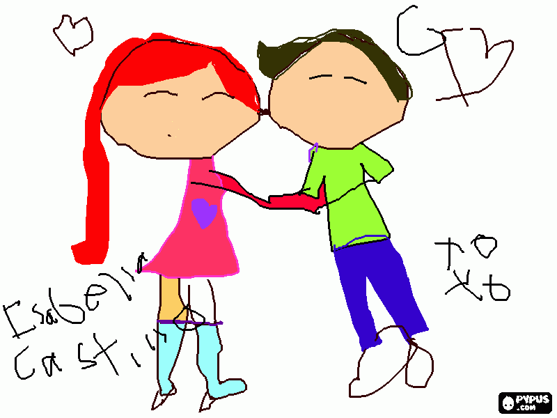 xoxo para colorear