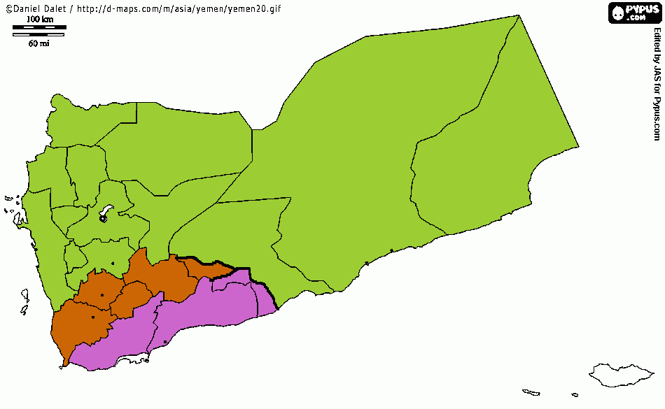 yemen para colorear