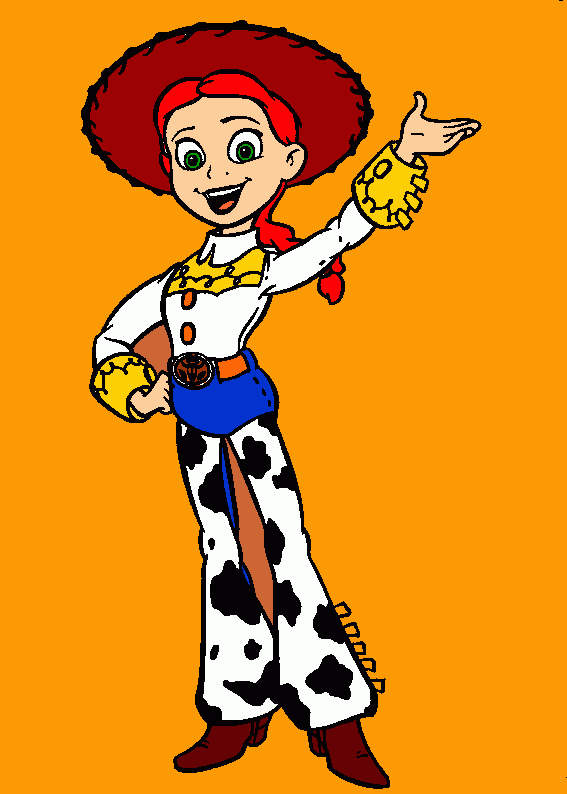 yessi para colorear