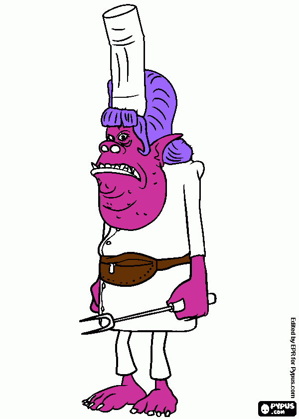 yetrela para colorear