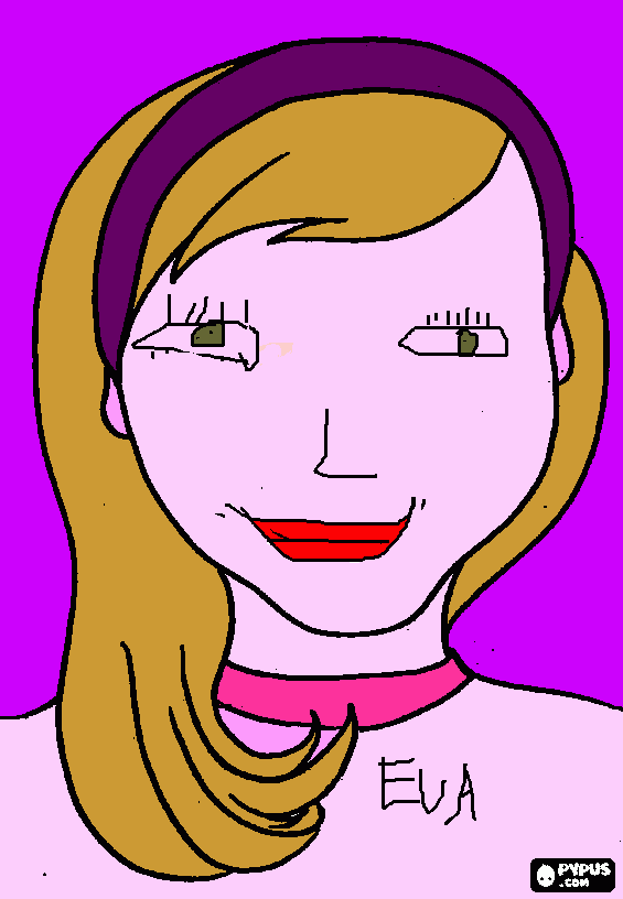 yo misma para colorear