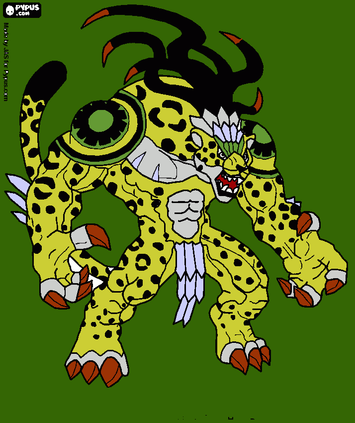 zafira para colorear