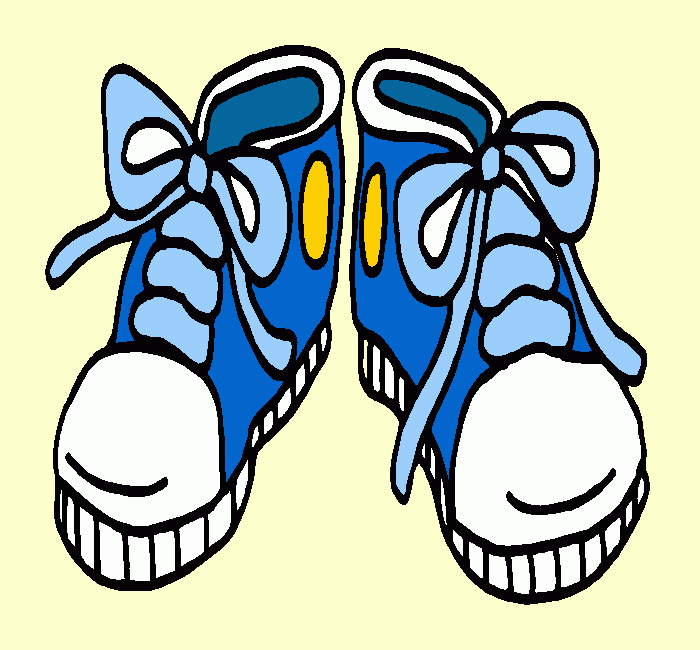 zapatillas para colorear