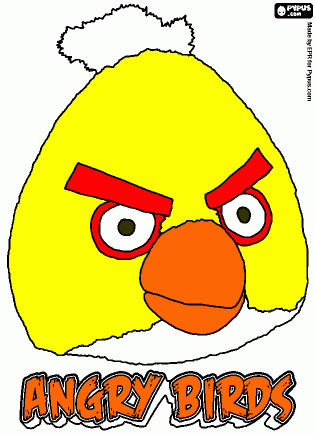 zitbirrd para colorear
