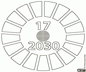 Colorear 17 ODS - Agenda 2030