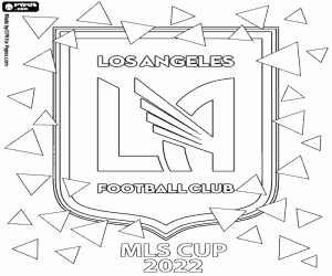 Colorear Los Angeles FC, MLS CUP 2022